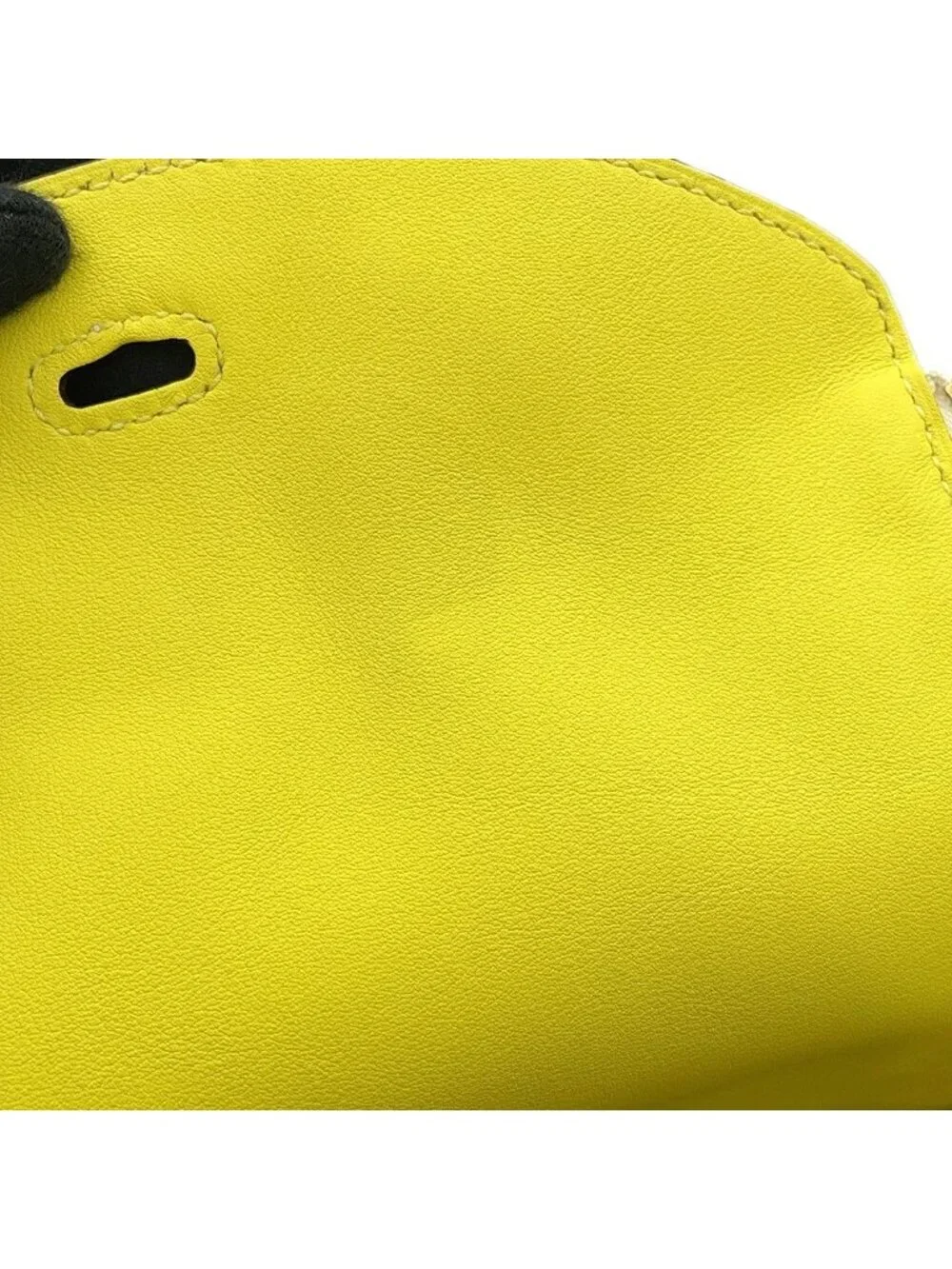 Hermes Lindy 26 Verso Cles Lime Gold Swift 2-Way Shoulder Bag